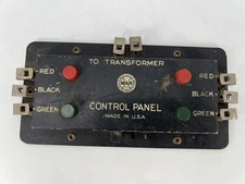 Marx #511 Control Panel Red Black Green Buttons Made in USA Poor
