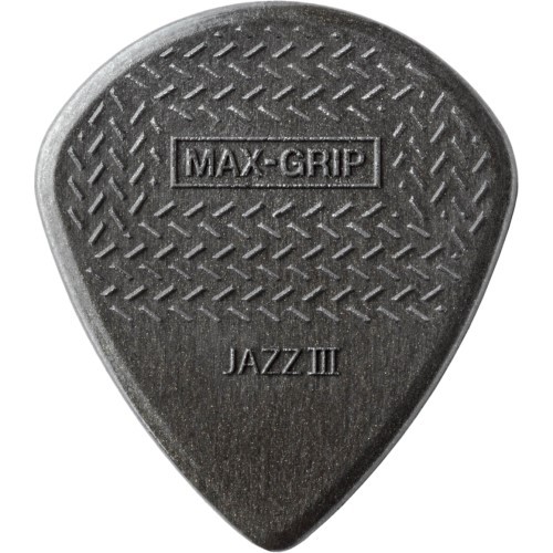 Dunlop Max Grip Jazz III Plettri in Carbonio (6 Pezzi) | Nuovi - Foto 1 di 3