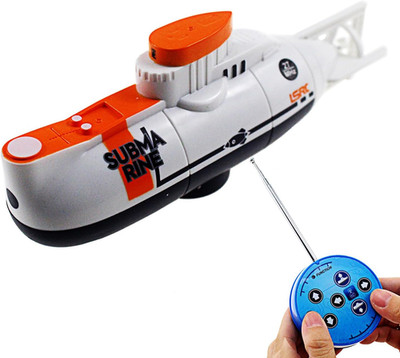 RC Submarine Toy Remote Control Boat Underwater Diving Waterproof for Fish Water
