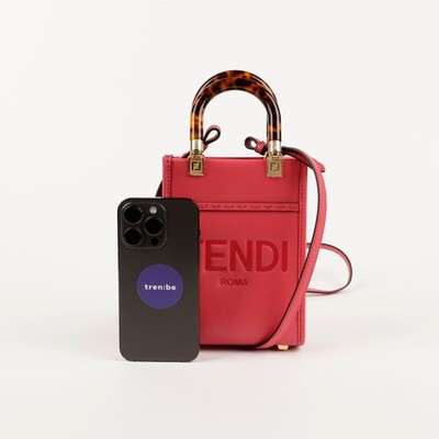 Fendi 8BS051 Sunshine Mini Tote and Shoulder Bag 95892041 | eBay