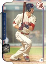 2015 BOWMAN LONNIE CHISENHALL - BOSTON RED SOX #105