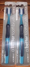 World Wide A Better Toothbrush Premium Series Ultra Soft Blue Toothbrushes 