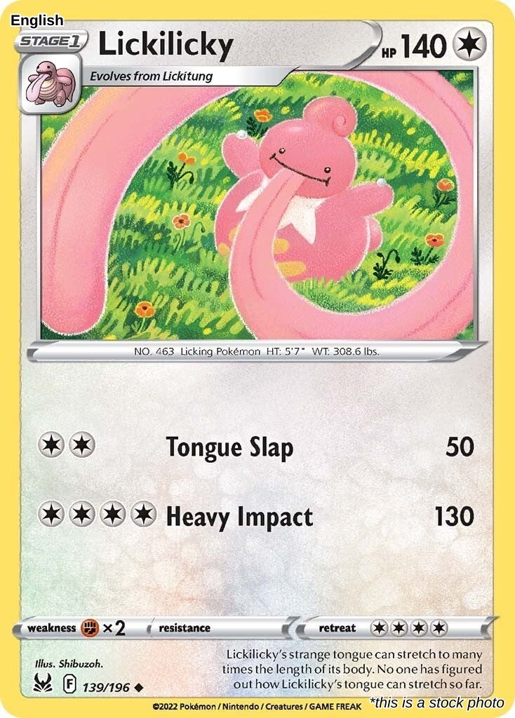 Lickilicky [SWSH11 - 139/196] Shibuzoh. Uncommon Near Mint