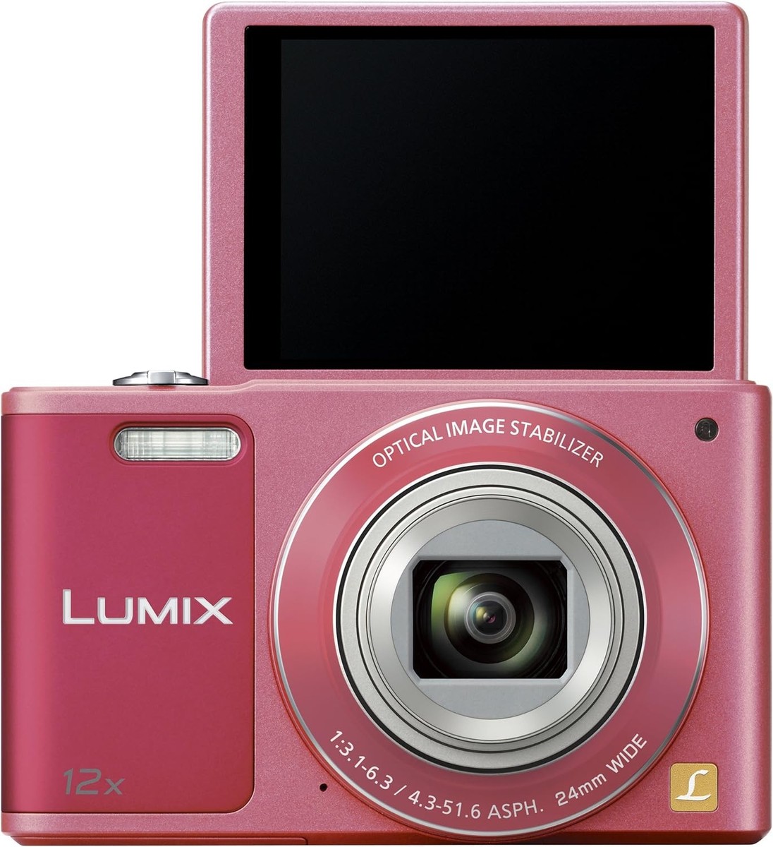 Panasonic Digital Camera Lumix Sz10 Optical 12X Pink Dmc
