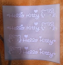 Sanrio Hello Kitty Car Decal Stickers Sanrio Hello Kitty Car Decal Stickers