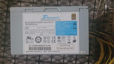 Seasonic SS-650HT 650W Power Supply 80 Plus bronze free shipping