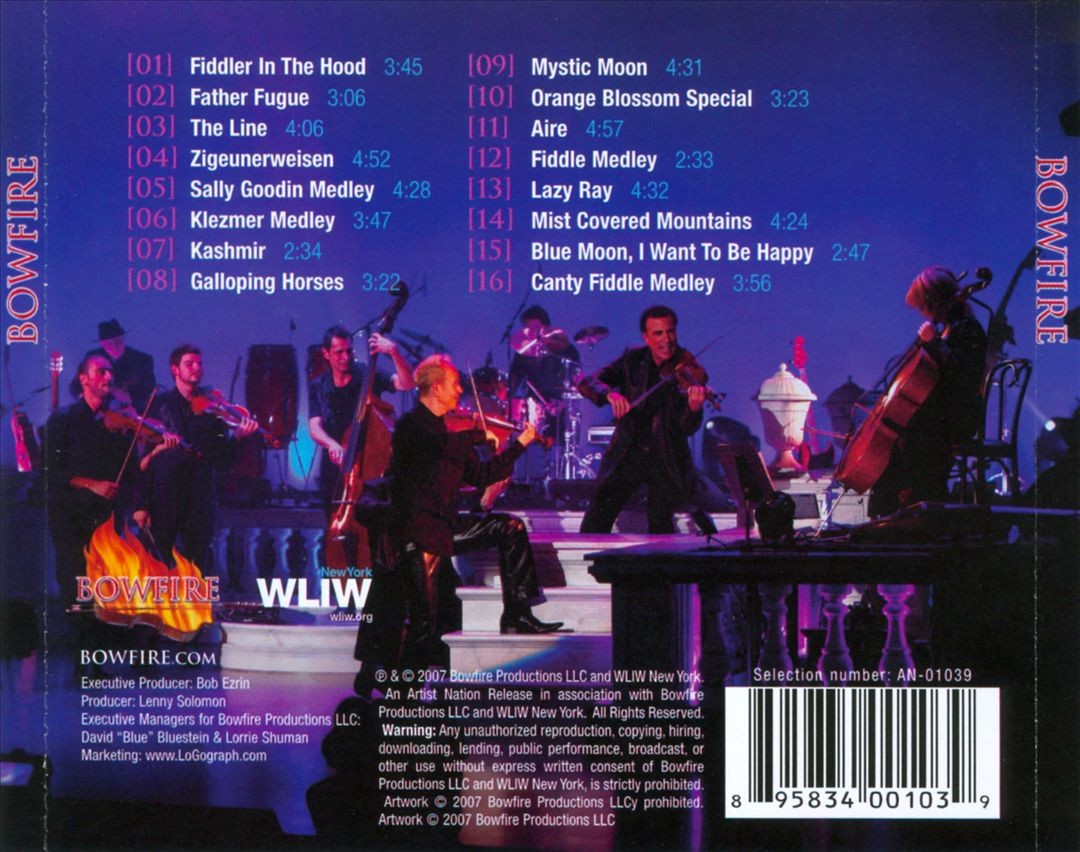 【中古】 Live in Concert Bowfire Live in Concert by Bowfire (CD, Nov-2010, Bowfire) for sale