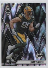 2023 Panini Phoenix Rookies Silver Seismic Lukas Van Ness #146 11ng