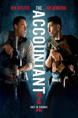 The Accountant 2 Action Movie Poster Crime Thriller Wall Art