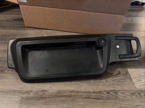 15-17 Ram Promaster City Rear Door Trim Handle License Plate Panel w Camera OEM