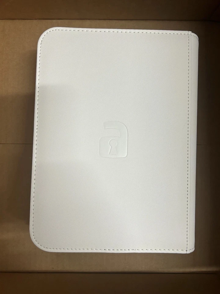 Carpeta con cremallera Vault X White Edition Exo-Tec 4 bolsillos Foto 4 de 4