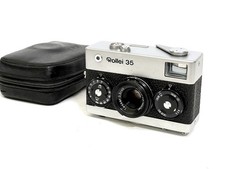 Rollei 35 35mm Film Camera Tessar 40mm f/3.5 with case