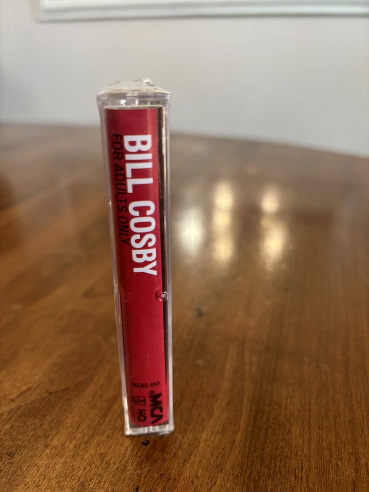 New Sealed Bill Cosby For Adults Only Live at Las Vegas Hilton cassette MCA Rare - Image 4 of 4