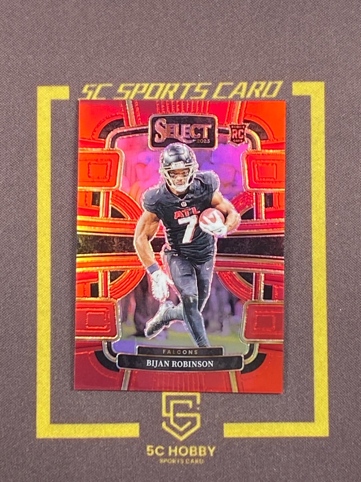 2023 Panini Select Football Rookie Concourse Red Prizm/99 Bijan Robinson FCZZH