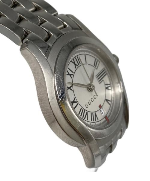 Gucci 5500L Women's Stainless Steel Watch White Dial Used thumbnail 6