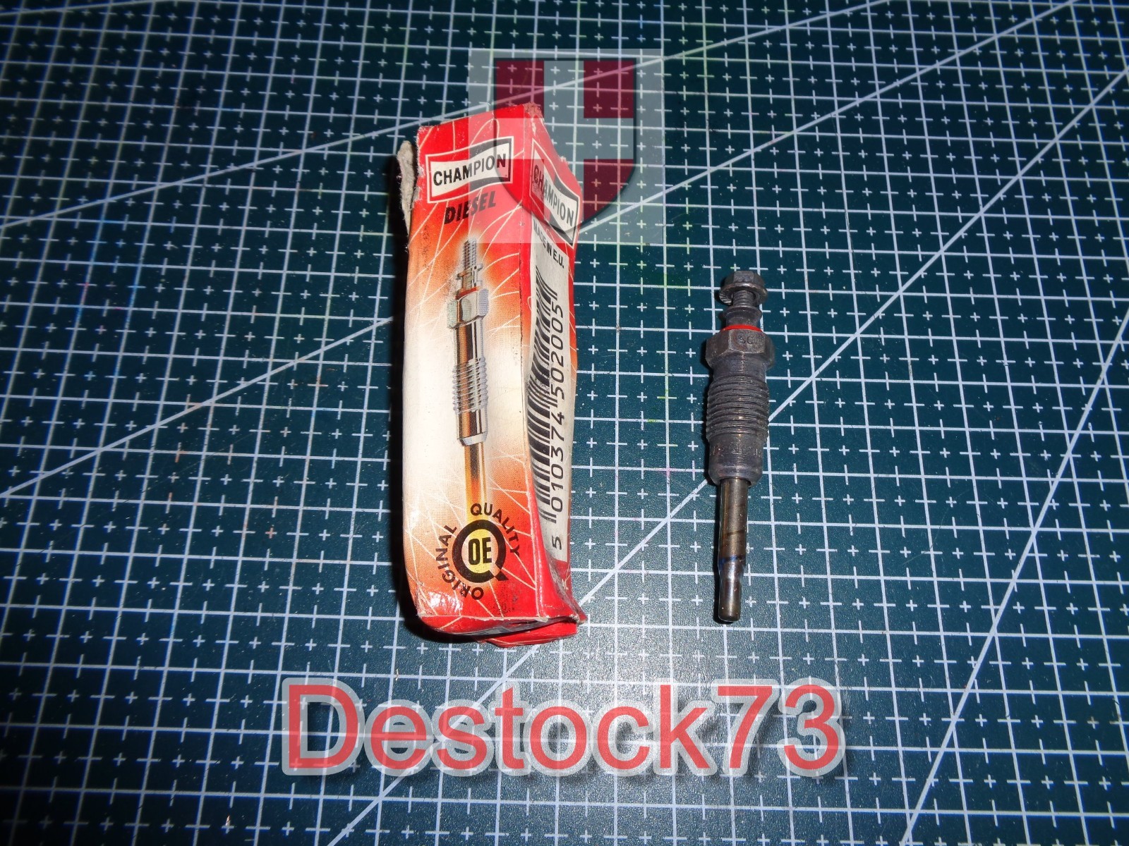 3 Spark Plugs Preheating Champion CH206 Renault Express Clio Megane 1.9 D