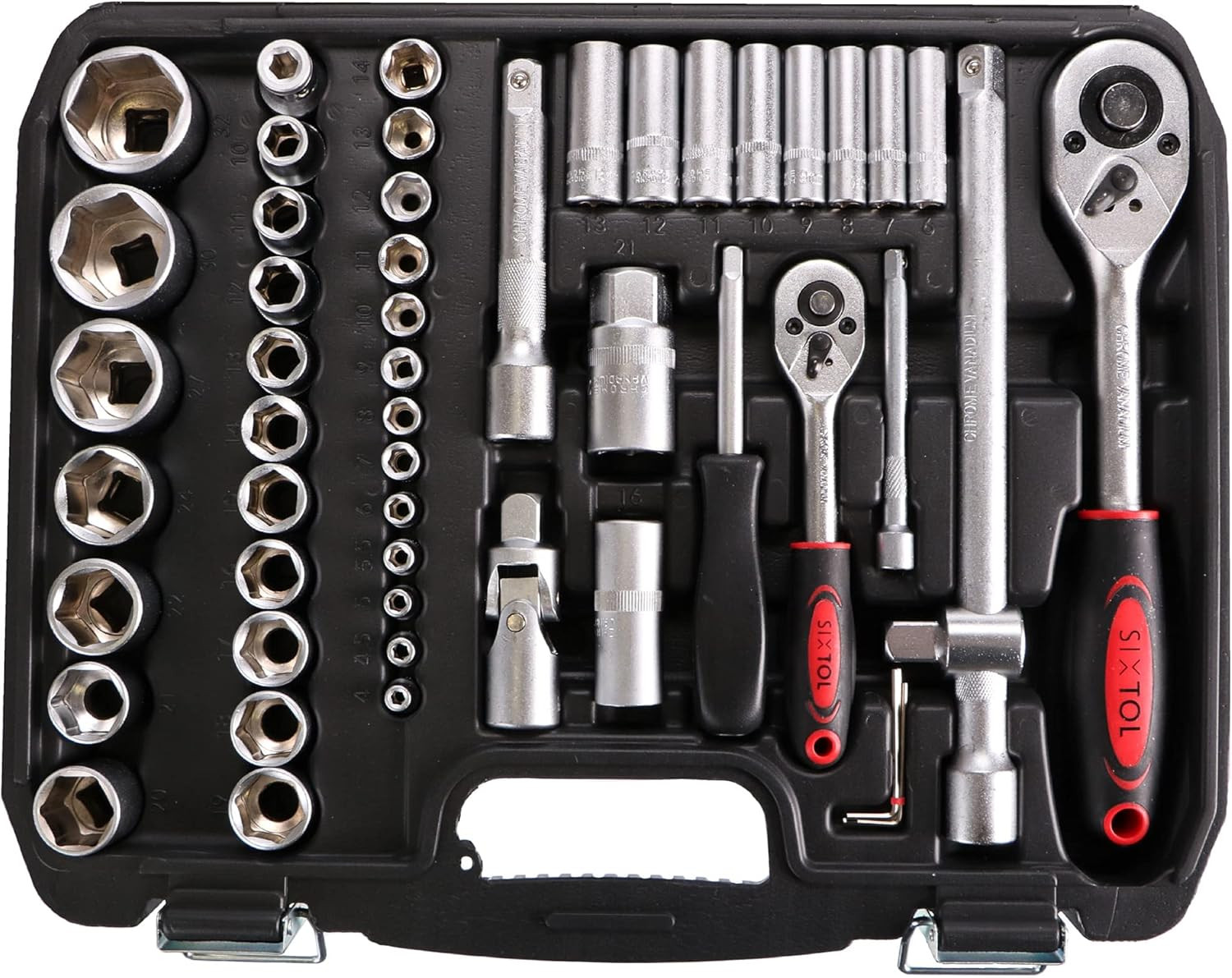 Offerta Kit 108 Pezzi Chiavi a Bussola e Cricchetti - Prezzo Shock - 2