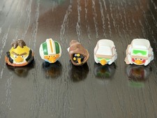 Angry Birds Star Wars Telepods Lot of 5 Jawa, Han Solo And More