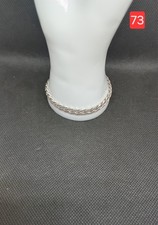 925 Silber Panzerarmband massiv   21 cm   17,...