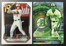 2026 Bowman - Wehiwa Aloy - 2 CARDS - 1st Bowman Base, Under the Radar Refractor