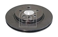 2X Febi Bilstein Bremsscheibe 39373 FüR Chevrolet Opel Saab