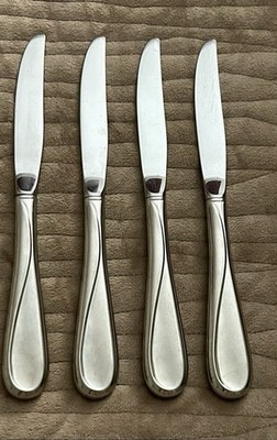 Oneida FLIGHT RELIANCE Stainless  ***  (4) Dinner  Knives ***