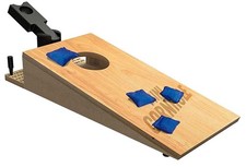 Tabletop Mini Cornhole Game - Multicolor, 2-4 Players - Portable Dexterity