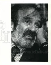 1980 Press Photo Elie Wiesel - cvb13656