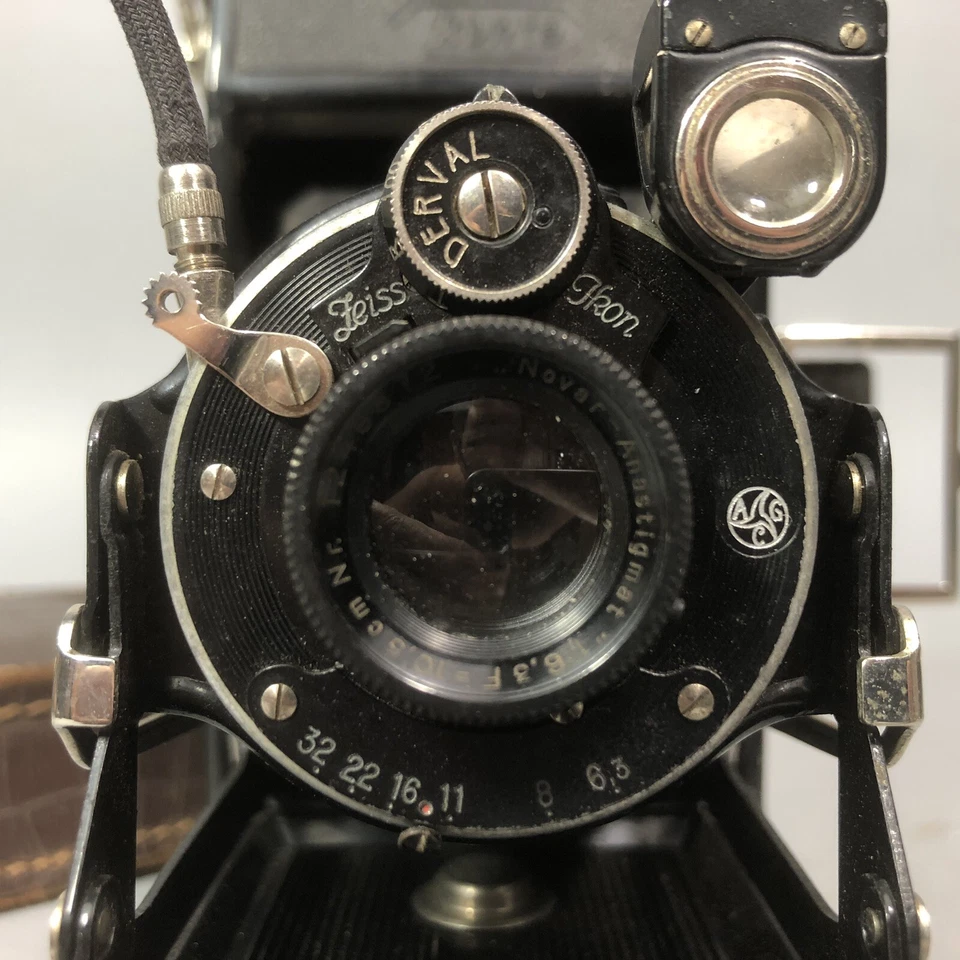 Ancien APPAREIL PHOTO à soufflet ZEISS Ikon Ikonta 6x9 BII - Photo 3/4