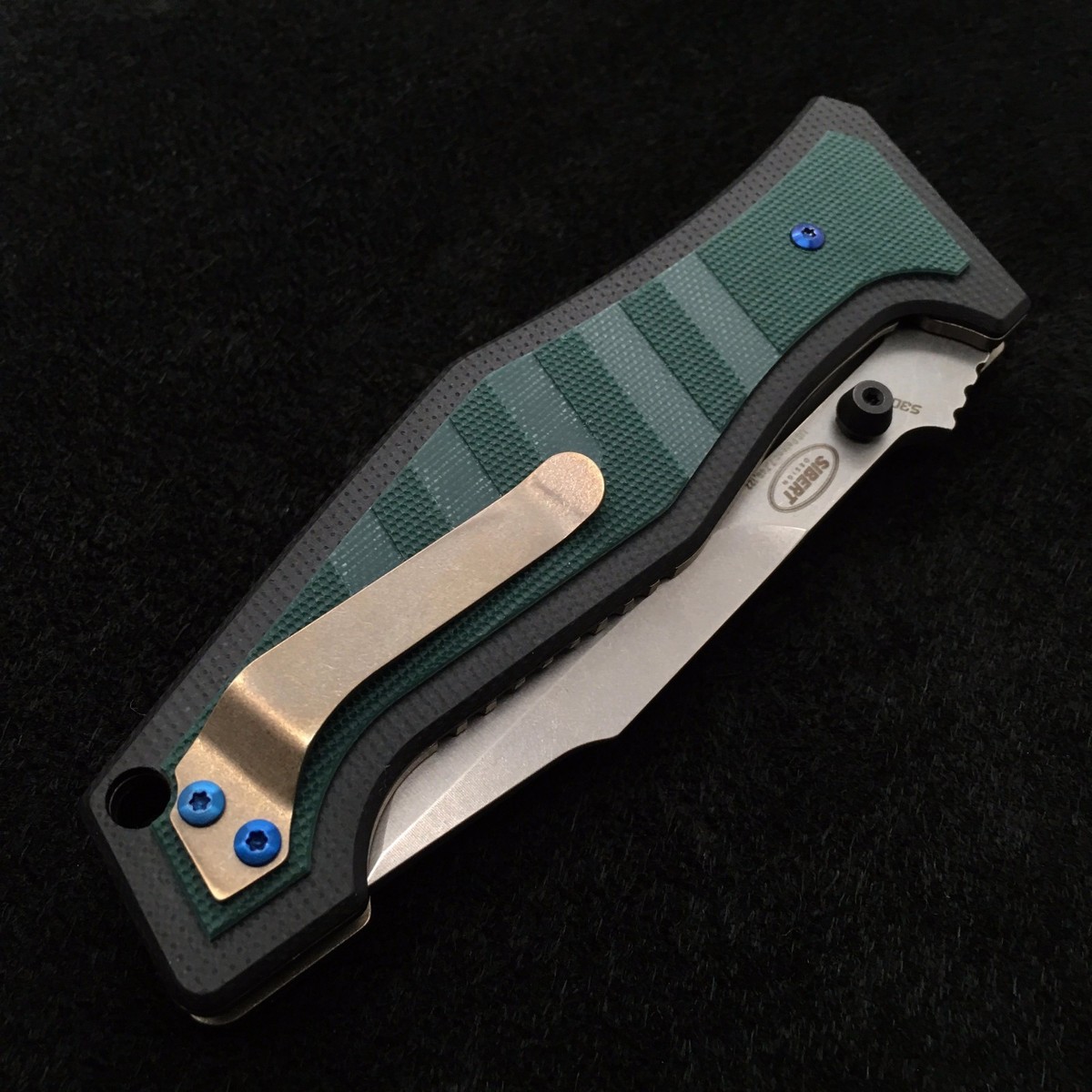 Benchmade 757 Vicar ~ Screw Set ~ Titanium blue (No Knife) 6