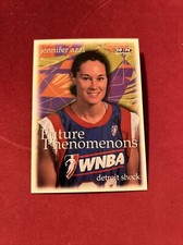 JENNIFER AZZI ROOKIE 1999 WNBA Hoops Skybox Future Phenomenons #104 SHOCK
