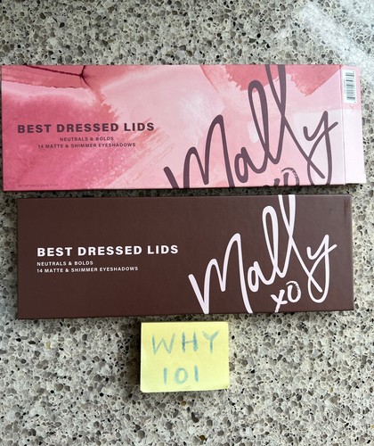 Mally Beauty Best Dressed Lids Neutrals & Bolds 14-Shades FULL SZ SEALED BOX $45 - Picture 3 of 16