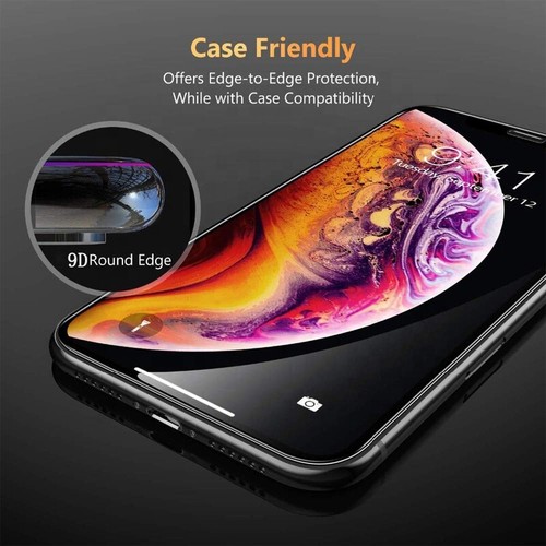 2 x Protège Écran 9D Verre Trempé iPhone 16 15 14 13 12 Mini SE 11 Pro X Max - 第 5/12 張圖片