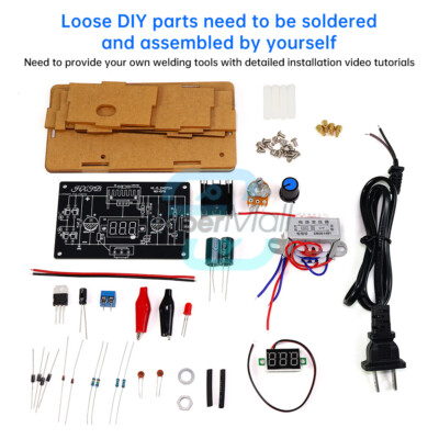 LM317 Adjustable Power Supply Module DIY Electronic Kit DC Voltage Regulator