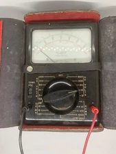 Bell System KS-14510-L5 Voltage Tester With Leather Case And Leads