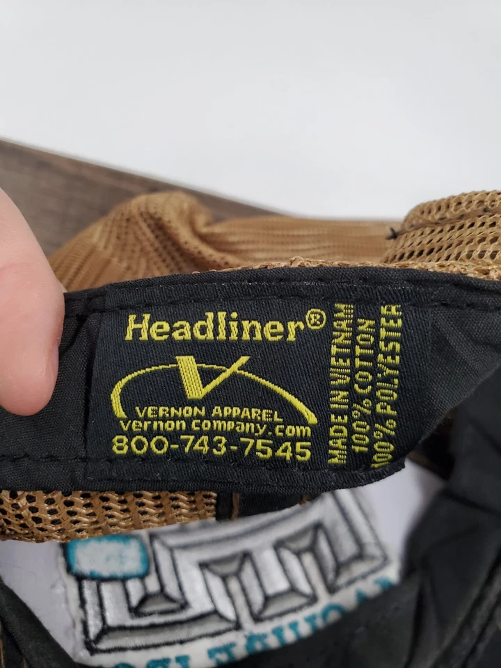 Gorra Maguire Iron 2 Rayas Camionero Gorra Snap Back Ajustable Foto 4 de 4