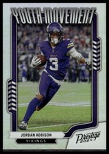2024 Panini Prestige #YM-JAN Jordan Addison Youth Movement