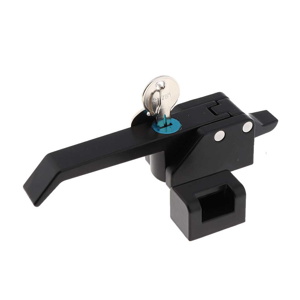 A7-10-351 Over Center Draw Lever Compression Latch – Toggle For Cabinet, Box, Freezer, With Key (DK615), 1-Piece