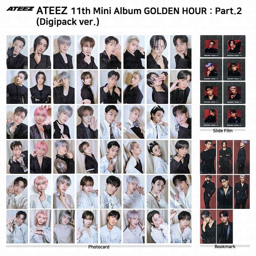 ATEEZ 11th Mini Album Golden Hour Part.2 Digipack Ver ATEEZ 11th Mini Album Golden Hour Part.2 Digipack Ver