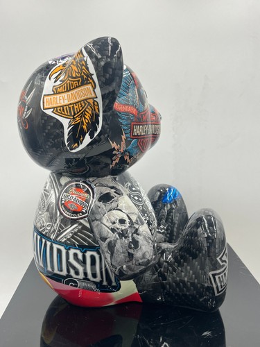 HARLEY DAVIDSON, Pop Art limitierter Teddy, Design Naor26, signiert, Nr. 8/26 - Bild 2 von 6