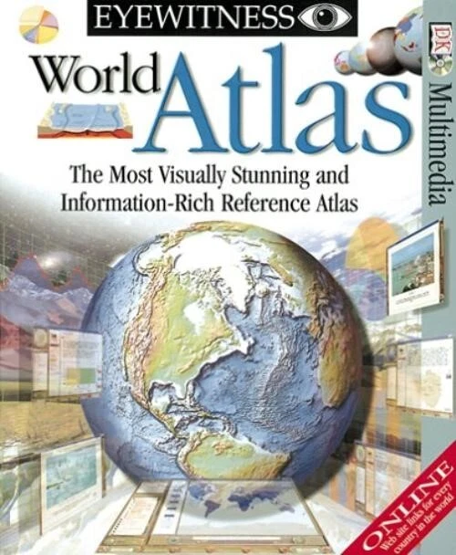 Eyewitness World Atlas CD-ROM for Win/Mac - NEW CD in SLEEVE - Image 2 of 2