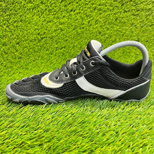 Vibram FiveFingers Classic Womens Size 7 Black Running Barefoot Sports Shoes - Picture 2 of 10