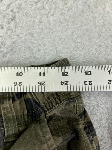 Gap Kids Pants Boys 2XL XXL Green Camo Jogger Cargo Rip Stop Fabric 26x27 - Picture 10 of 14
