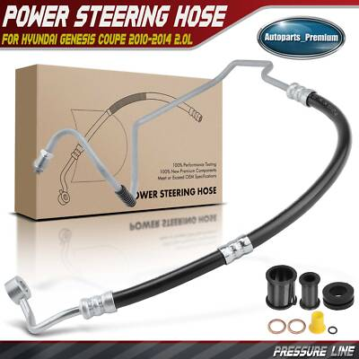 #ad Pump To Rack Power Steering Pressure Line Assy for Hyundai Genesis Coupe 10 14 $62.28