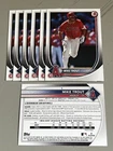 (7 CARD LOT) Mike Trout 2025 Bowman Card #1 LOT