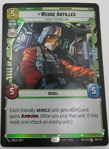 Wedge Antilles [Foil] #100 Star Wars Unlimited: Spark of Rebellion