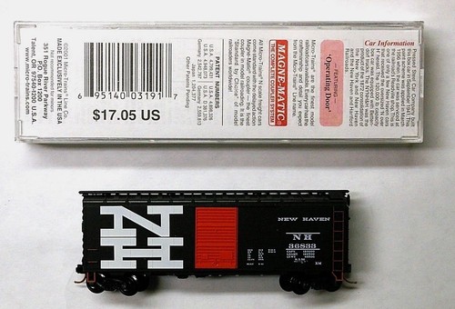 MTL Micro-Trains 20556 New Haven NH 36833 40 pies vagón de una sola puerta | Zustand: New