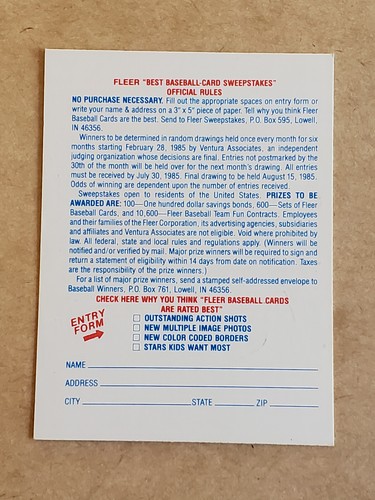 PEGATINAS DE BÉISBOL FLEER 1982 1983 1984 1990 TÚ ELIGES 50% DE DESCUENTO 2+ ENVÍO GRATUITO - Imagen 47 de 99