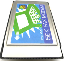 Cirrus V.90 56K FAX / MODEM PC CARD Model : FM56C-NFS WL82
