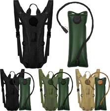 3L Water Bladder Bag Hydration Backpack Pack Hiking Camping Cycling Water Bottle
